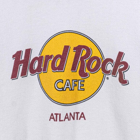 Hard Rock Cafe Atlanta Crewneck Sweatshirt Small VTG 90s Streetwear Logo - Picture 3 of 16